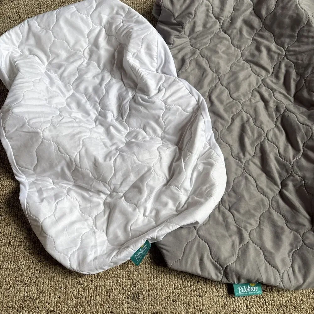 Biloban Bassinet Waterproof Mattress Covers 17”x33”